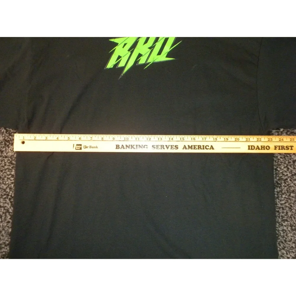 WWE T-shirt Randy‎ Orton XL Black Adult RKO Viper Strike Legend Killer Authentic